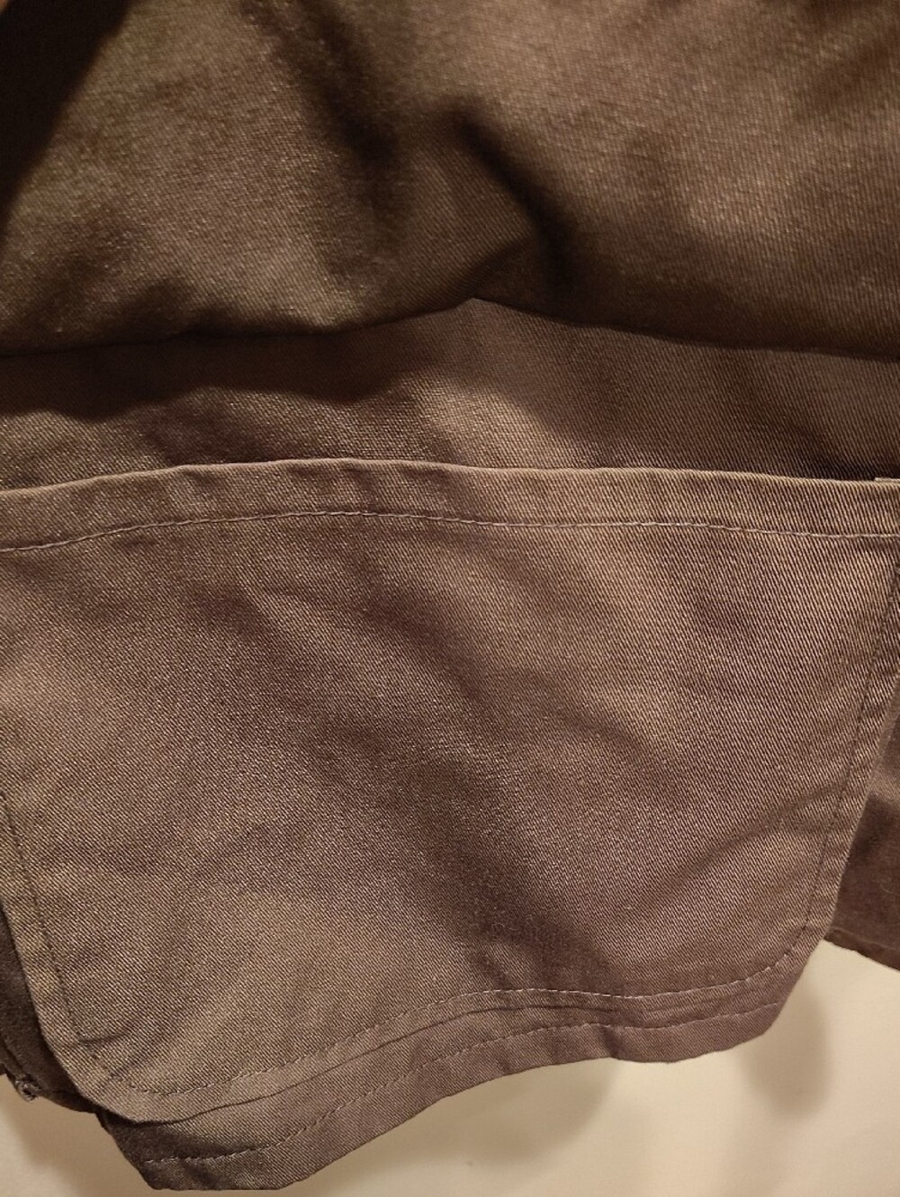 Grizzley Men's Size L Brown Lightweight Pockets Work Shirt Jacket WM - Picture 12 of 15